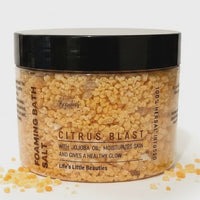 Citrus Blast Foaming Bath Salts | 10 Ounces