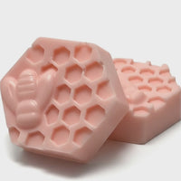 Honeysuckle Honey Bee Comb Bar Soap Made with Shea Butter