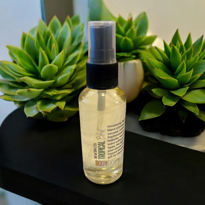 Caribbean Inspired Body Oil Spray 4-Pack Bundle